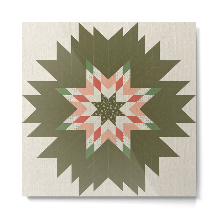 Star Wreath Metal Print Gallery Image 1