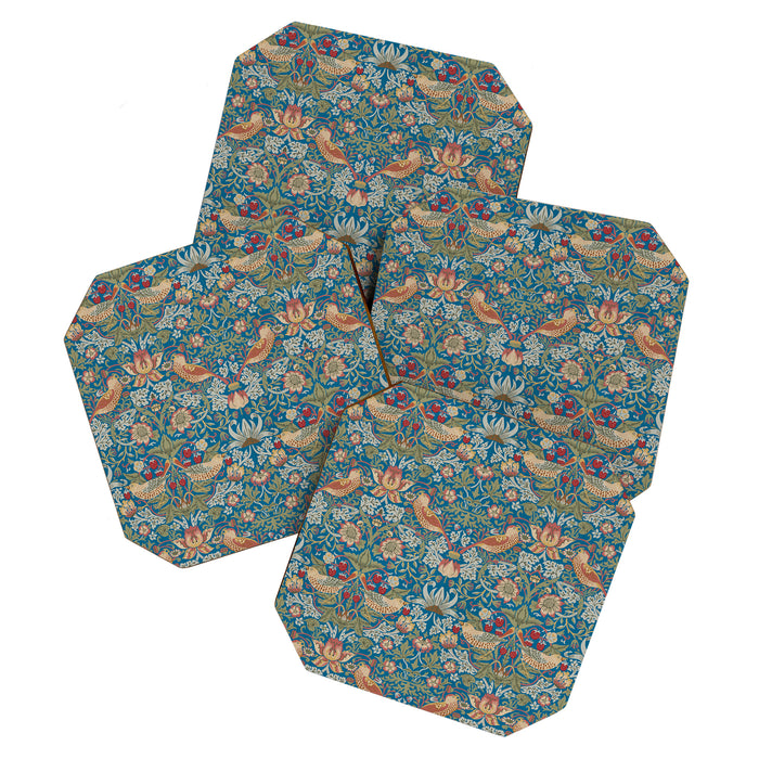 Strawberry Thief by William Morris Coaster Gallery Image 1