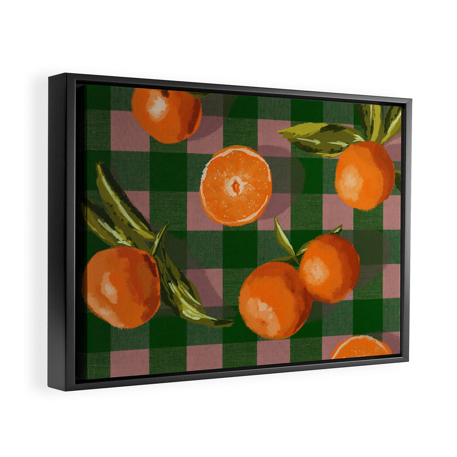 Summer Citrus Framed Canvas Print Gallery Image 2