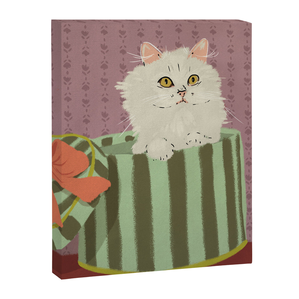 Surprise Kitty Canvas Print Gallery Image 6