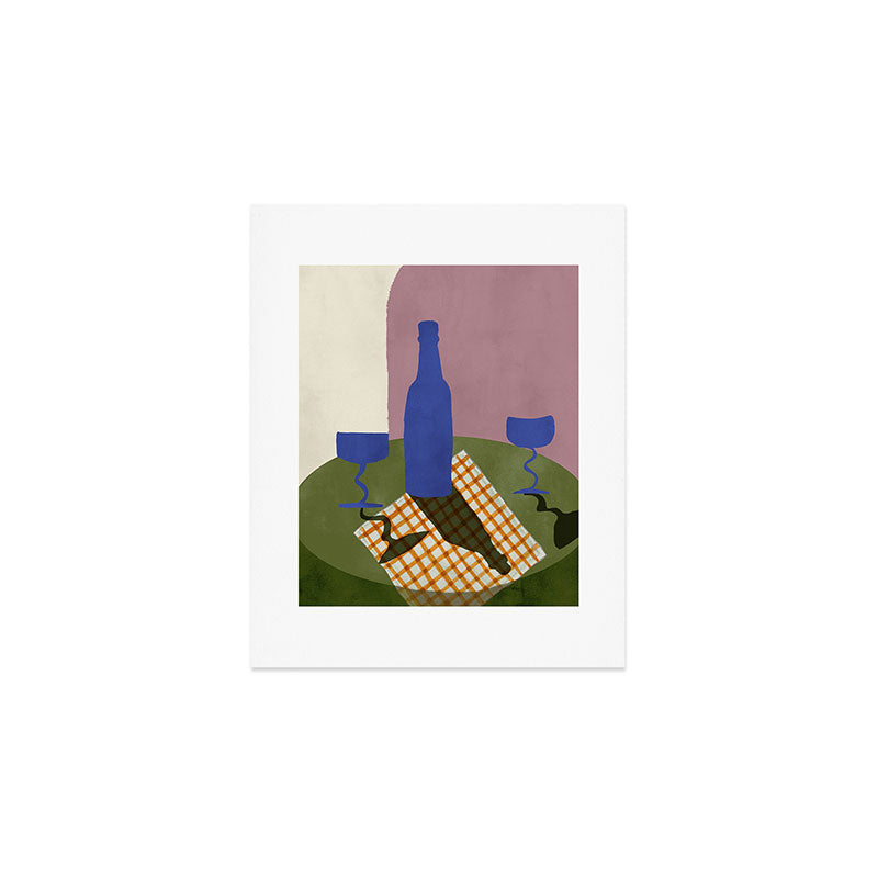 Table for Two Art Print Gallery Image 1