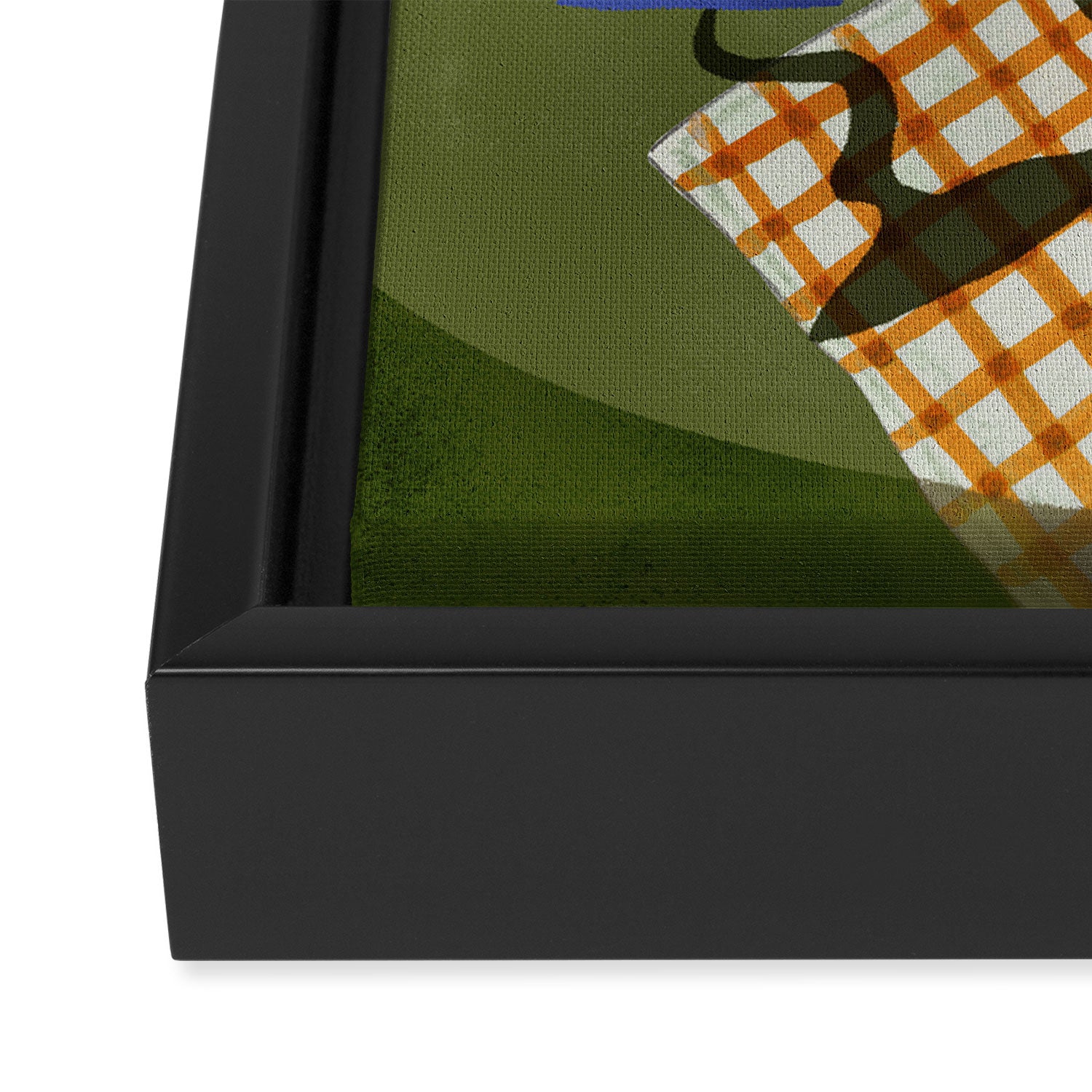 Table for Two Framed Canvas Print Gallery Image 3