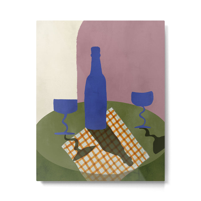 Table for Two Metal Print Gallery Image 1