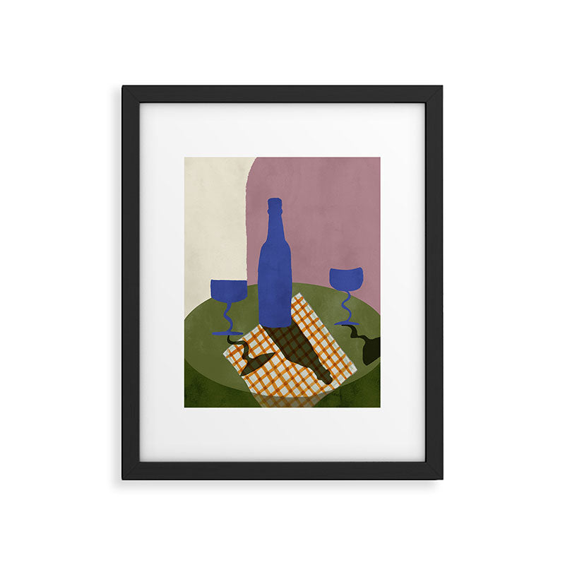 Table for Two Framed Art Print Gallery Image 5