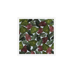 Textured Leaves - Pattern Art Print Gallery Image 1