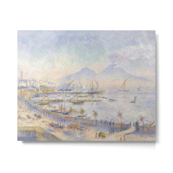 The Bay of Naples by Auguste Renoir Metal Print Gallery Image 1