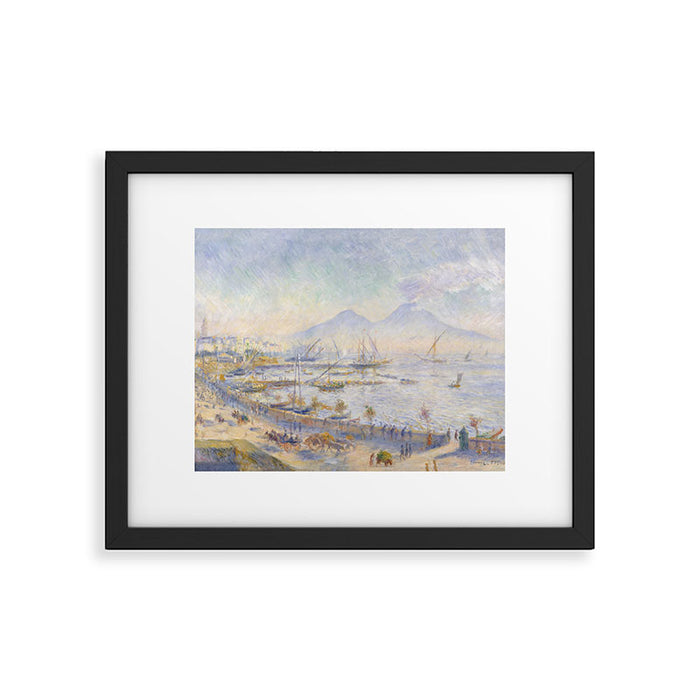 The Bay of Naples by Auguste Renoir Framed Art Print Gallery Image 1