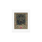 Tree of Life Blue by William Morris Art Print Gallery Image 1