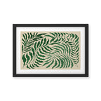 Tropical Leaves Framed Art Print Gallery Image 2