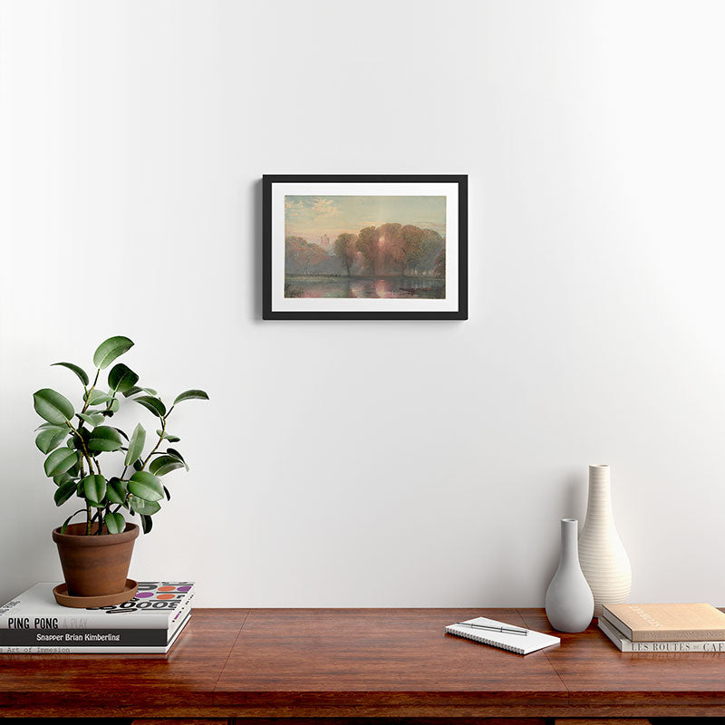 Windsor from Datchet by William Collingwood Smith Framed Art Print Gallery Image 2