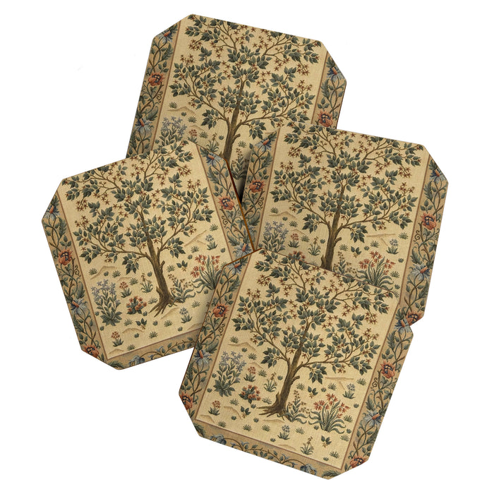 Woodland Tree of Life by William Morris Coaster Gallery Image 1