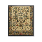 Woodland Tree of Life by William Morris Framed Canvas Print Gallery Image 6