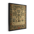 Woodland Tree of Life by William Morris Framed Canvas Print Gallery Image 2