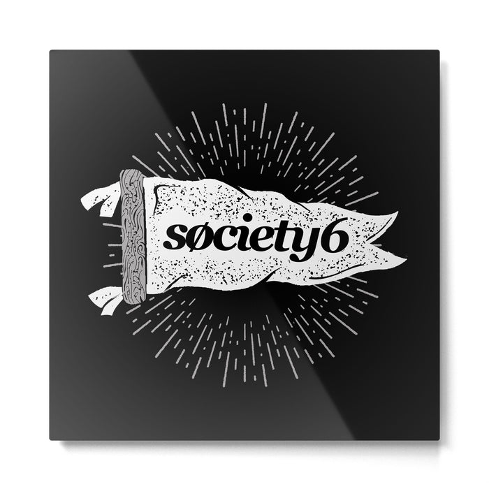 Society6 Banner Metal Print Gallery Image 1
