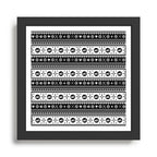 Ugly Sweater Society6 Framed Art Print Gallery Image 1
