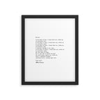 Albert Camus Quote - My Dear in the midst of hate I found Framed Art Print Gallery Image 4