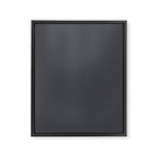 Charcoal Grey Framed Canvas Print Gallery Image 8