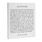 Charles Swindoll Quote, Attitude Canvas Print Gallery Image 8