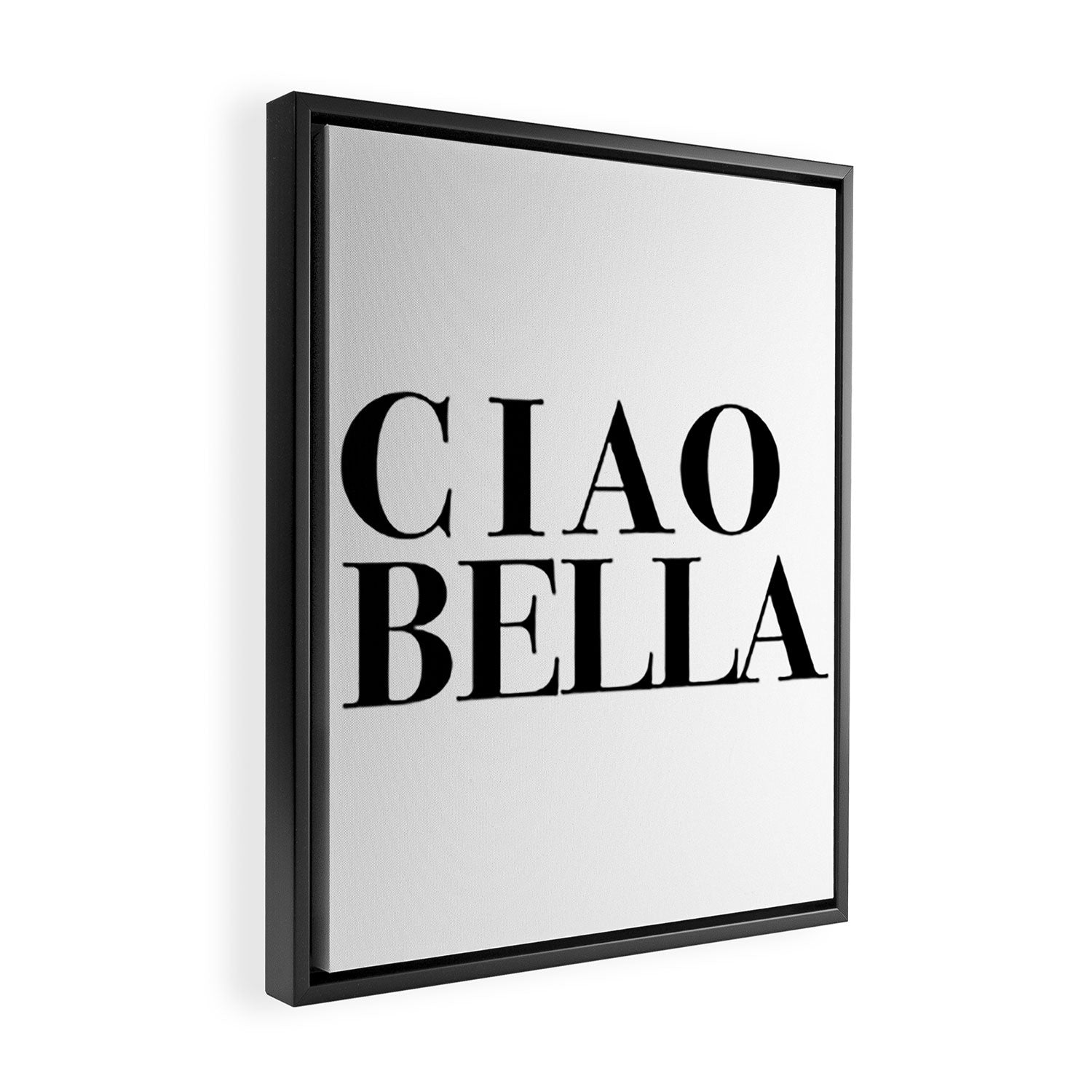 Ciao Bella Framed Canvas Print Gallery Image 2