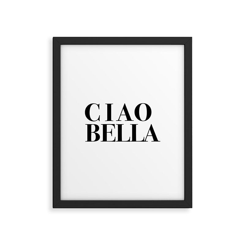 Ciao Bella Framed Art Print Gallery Image 6