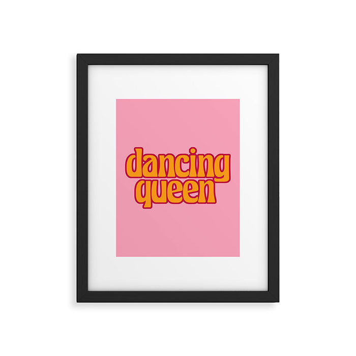 dancing queen Framed Art Print Gallery Image 1