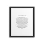 Desiderata by Max Ehrmann Framed Art Print Gallery Image 6