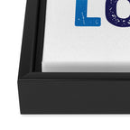 Do What You Love  Framed Canvas Print Gallery Image 3