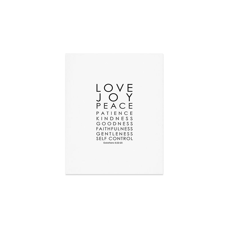 Fruits of the Spirit, Galatians 5:22-23 Art Print Gallery Image 1