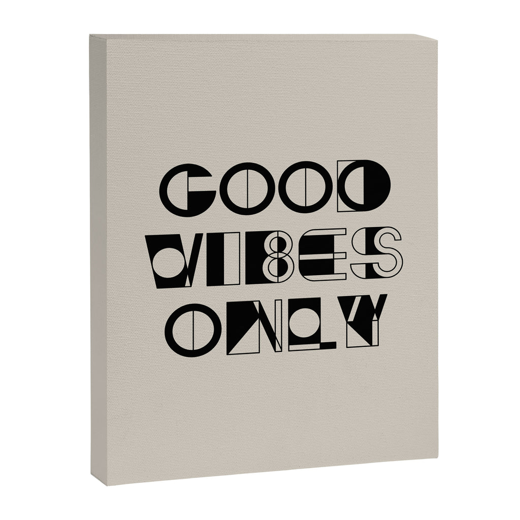 GOOD VIBES ONLY Canvas Print Gallery Image 8