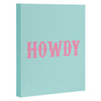 HOWDY Canvas Print Gallery Image 3