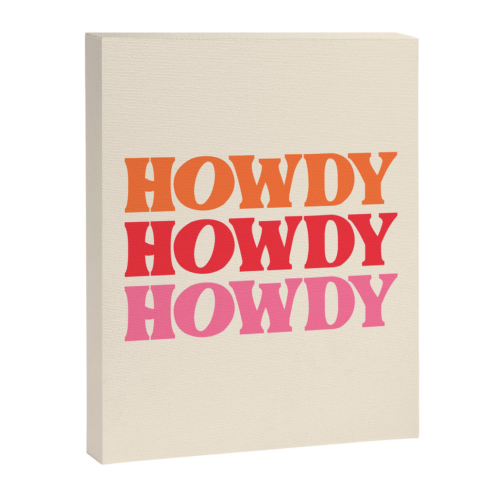 Howdy  Canvas Print Gallery Image 8