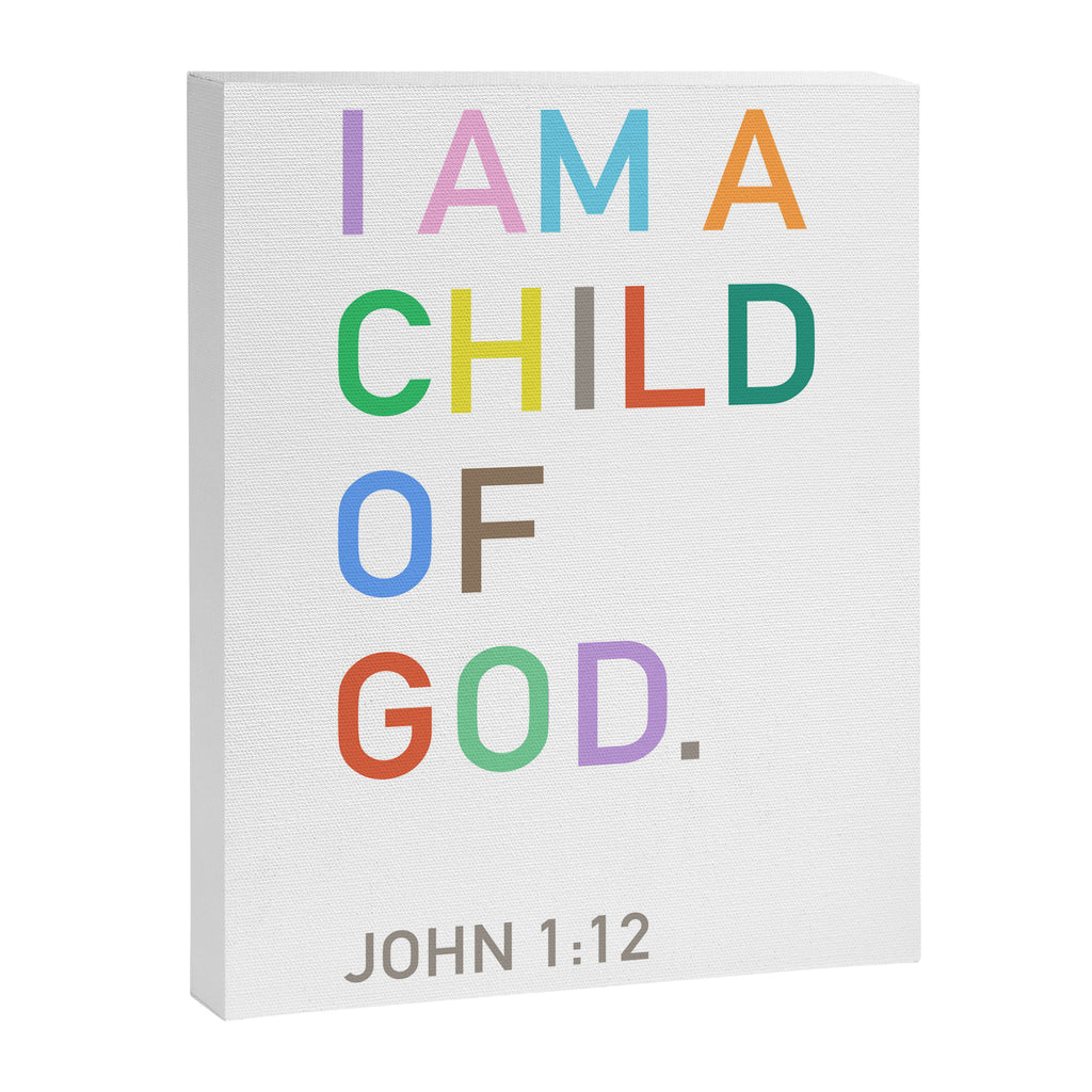 I Am A Child Of God, Bible Verse  Canvas Print Gallery Image 8