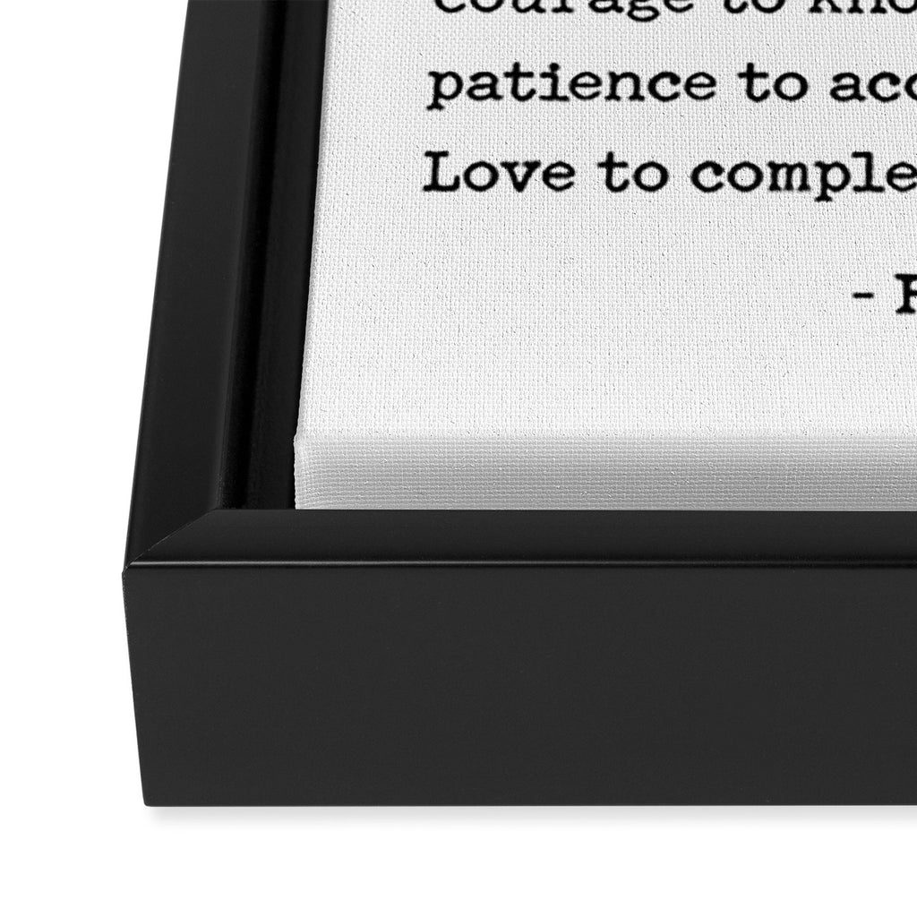 My Wish For You, Ralph Waldo Emerson Quote.  Framed Canvas Print Gallery Image 3