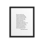 My Wish For You, Ralph Waldo Emerson Quote.  Framed Art Print Gallery Image 6