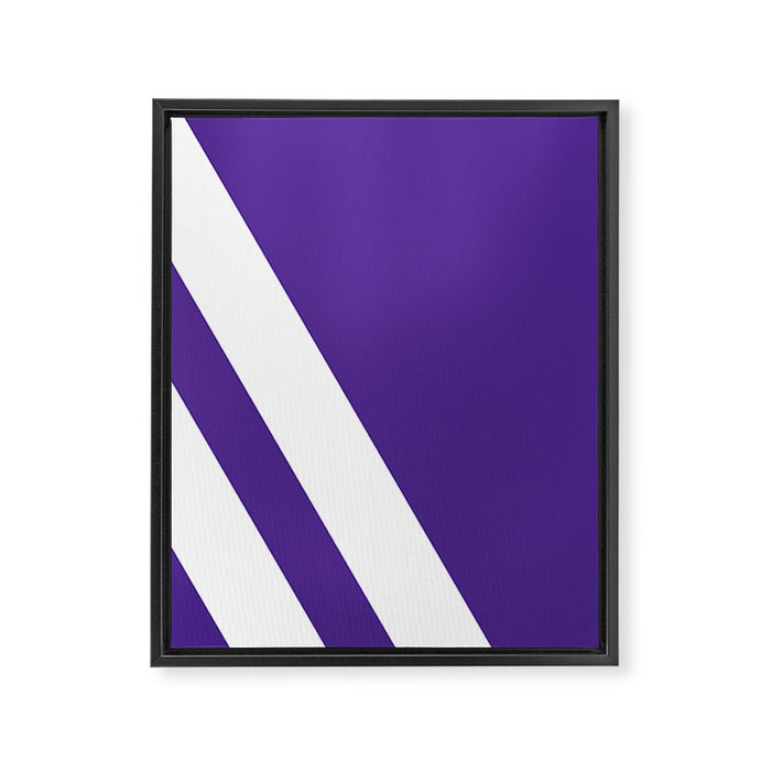 Northwestern Color Framed Canvas Print Gallery Image 1