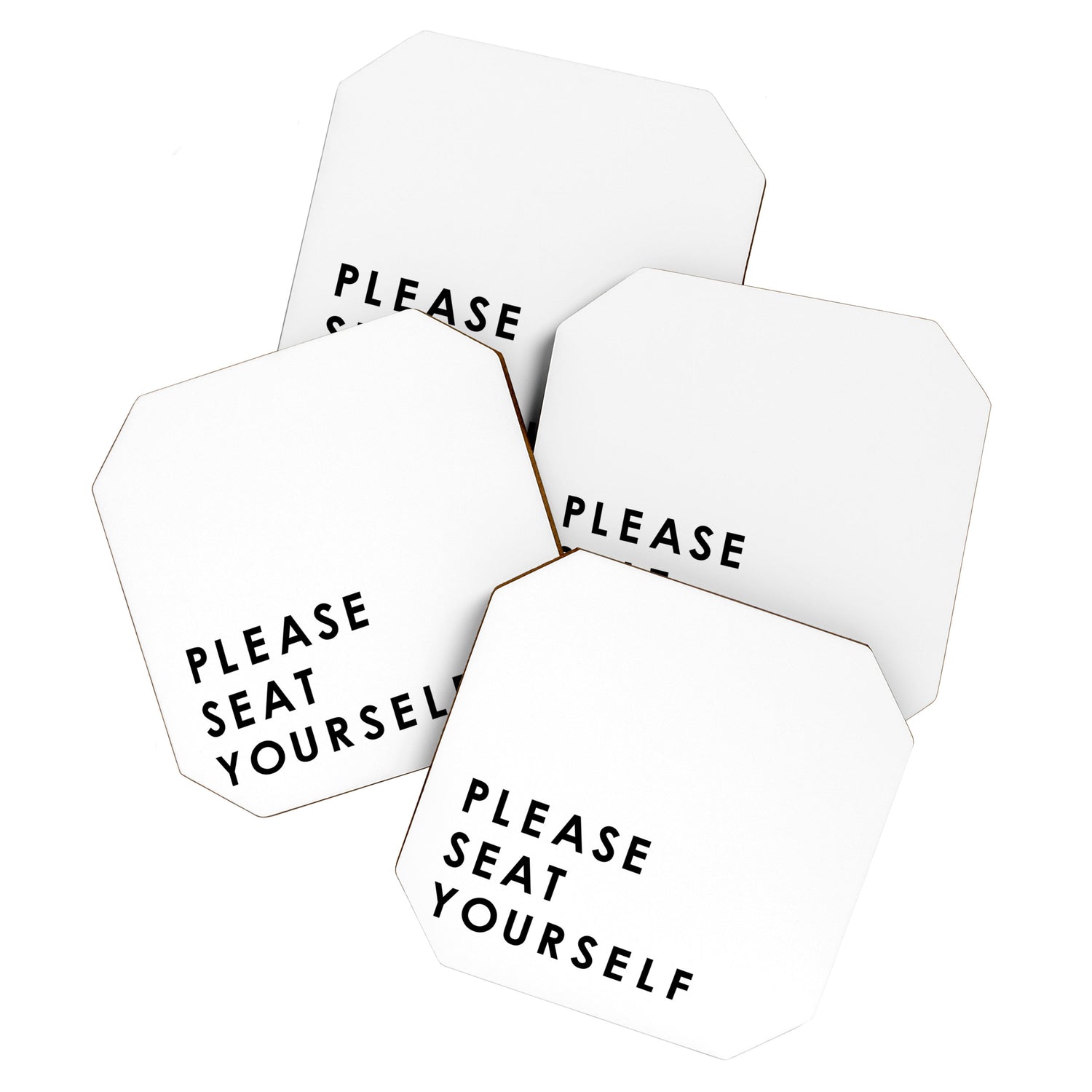Please Seat Yourself  Coaster Gallery Image 1