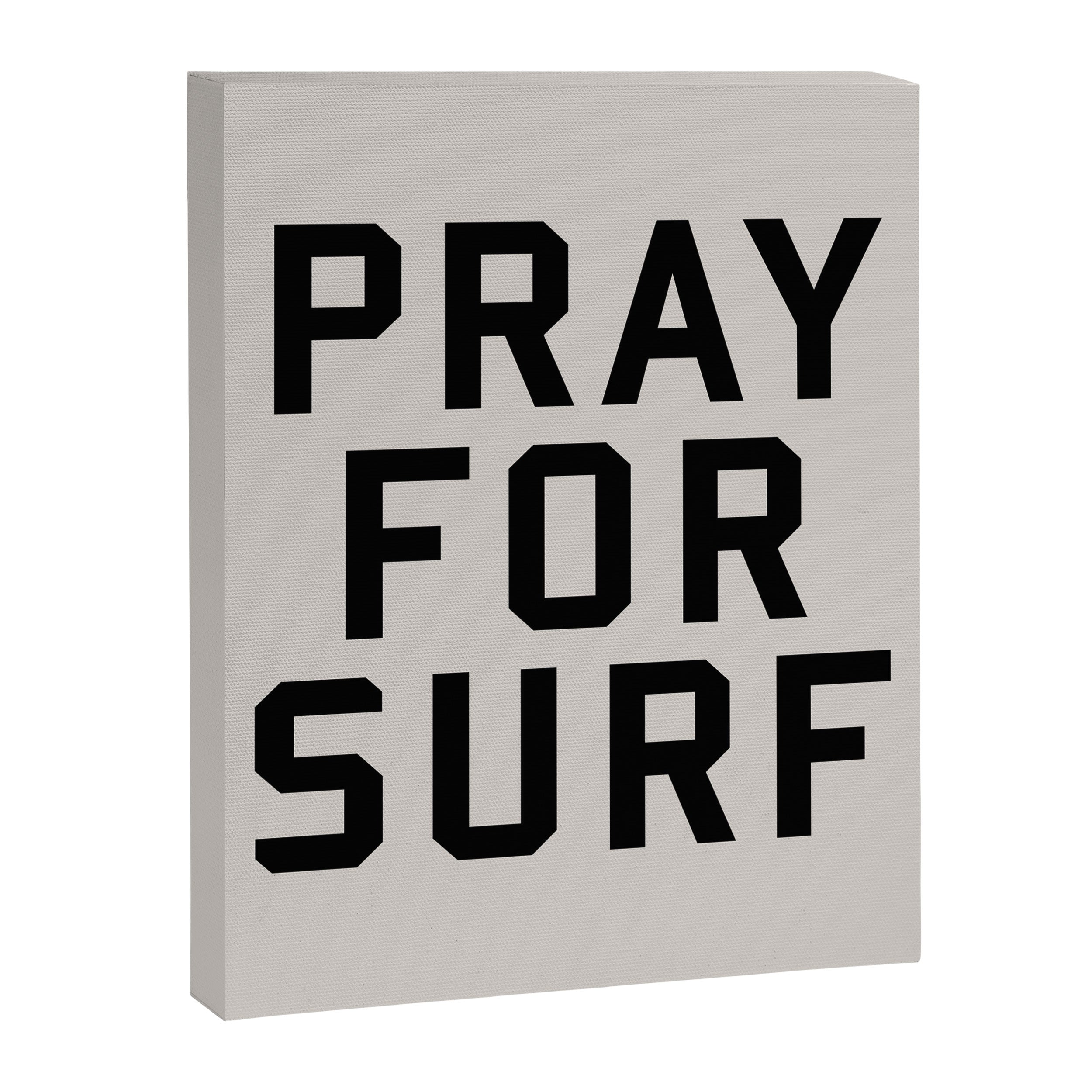 Pray For Surf Canvas Print Gallery Image 8