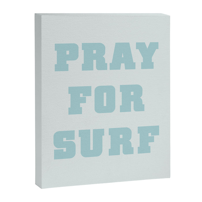 Pray For Surf Canvas Print Gallery Image 1