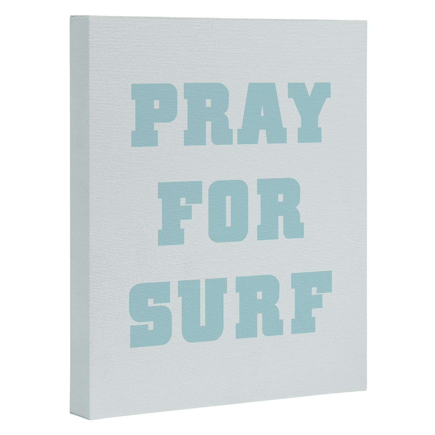 Pray For Surf Canvas Print Gallery Image 3