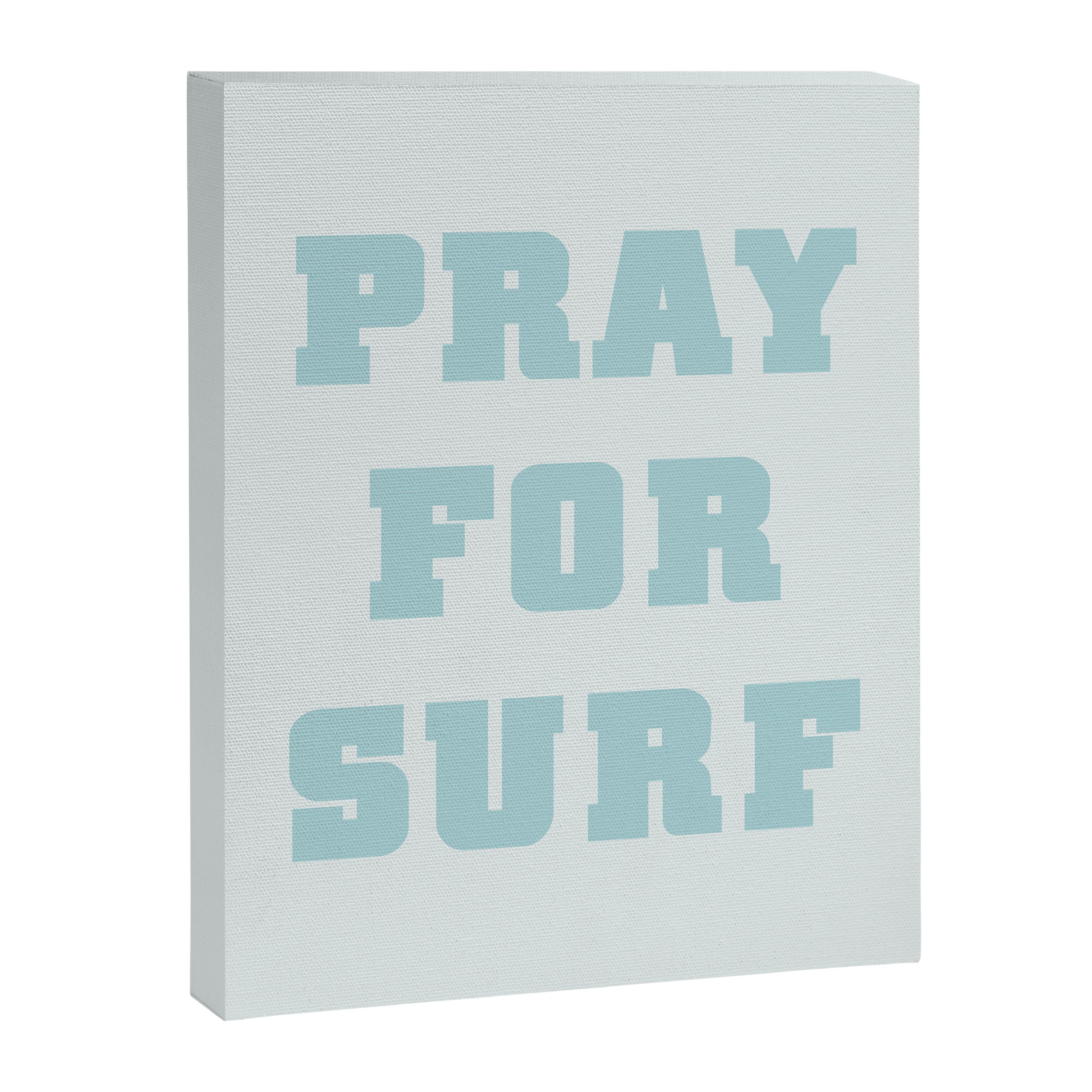 Pray For Surf Canvas Print Gallery Image 8