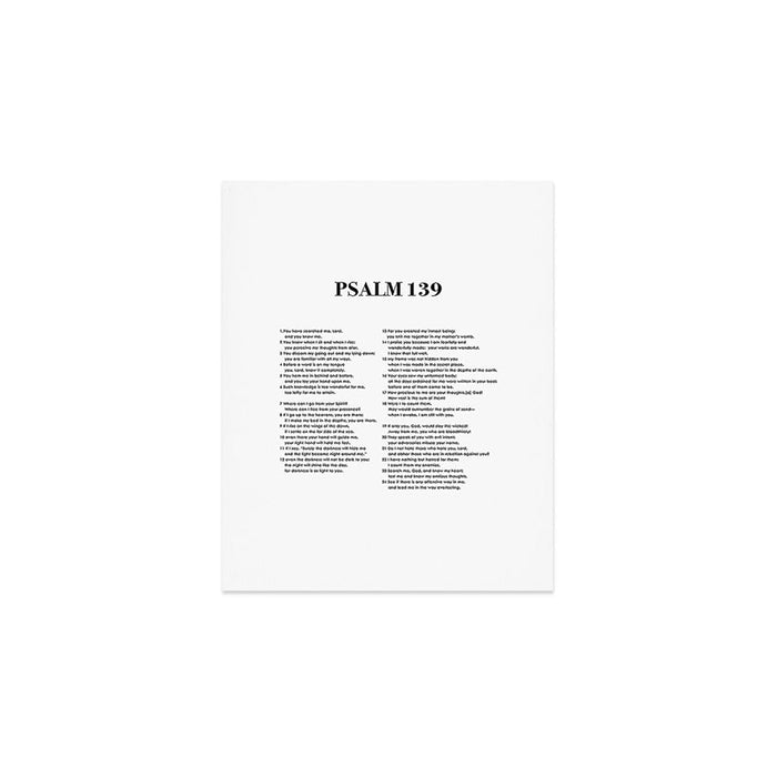 Psalm 139 Art Print Gallery Image 1