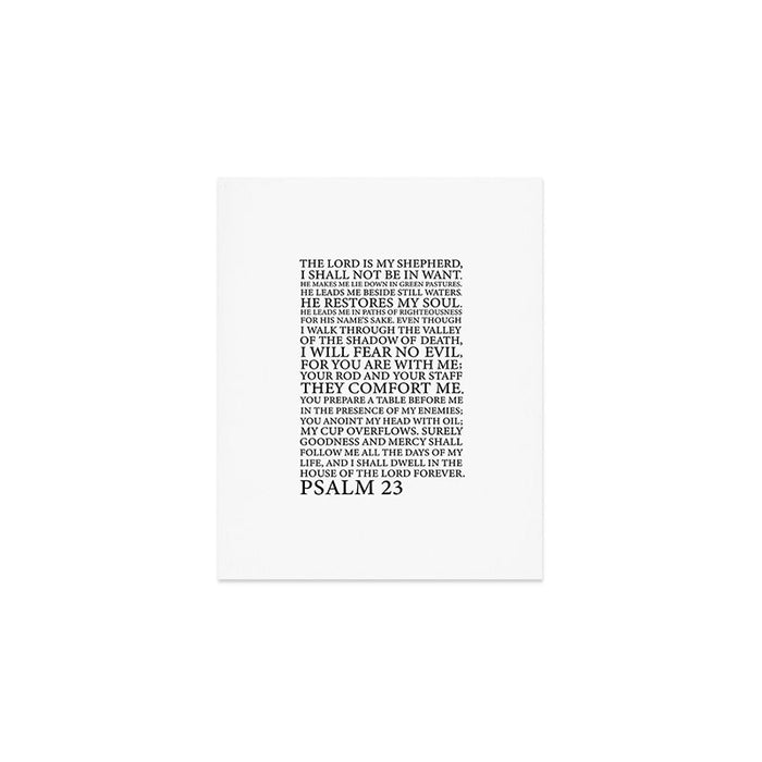 Psalm 23 The Lord Art Print Gallery Image 1