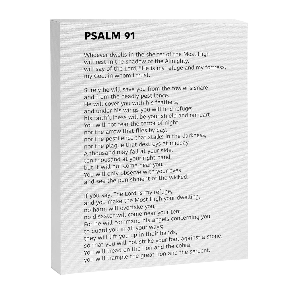Psalm 91 Canvas Print Gallery Image 8