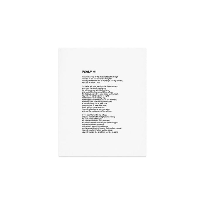 Psalm 91 Art Print Gallery Image 1