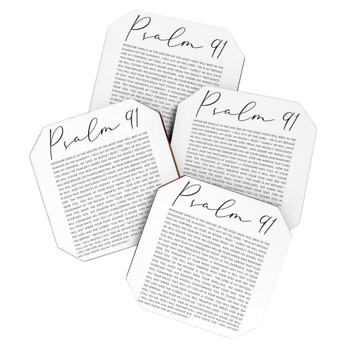Psalm 91 Whoever dwells in the shelter of the Most High Coaster Gallery Image 1