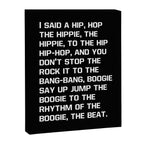 Rapper's Delight, I said a hip hop Canvas Print Gallery Image 8