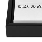 Ruth Bader Ginsburg Never Underestimate The Power Of A Girl With A Book. Framed Canvas Print Gallery Image 3