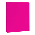 Solid neon pink  Canvas Print Gallery Image 6