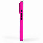 Solid neon pink  iPhone Case Gallery Image 2