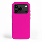 Solid neon pink  iPhone Case Gallery Image 1